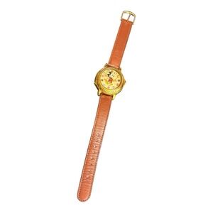 Lorus Mickey Mouse Flags Watch V421-0020 It's A Small World Music WORKS New Batt